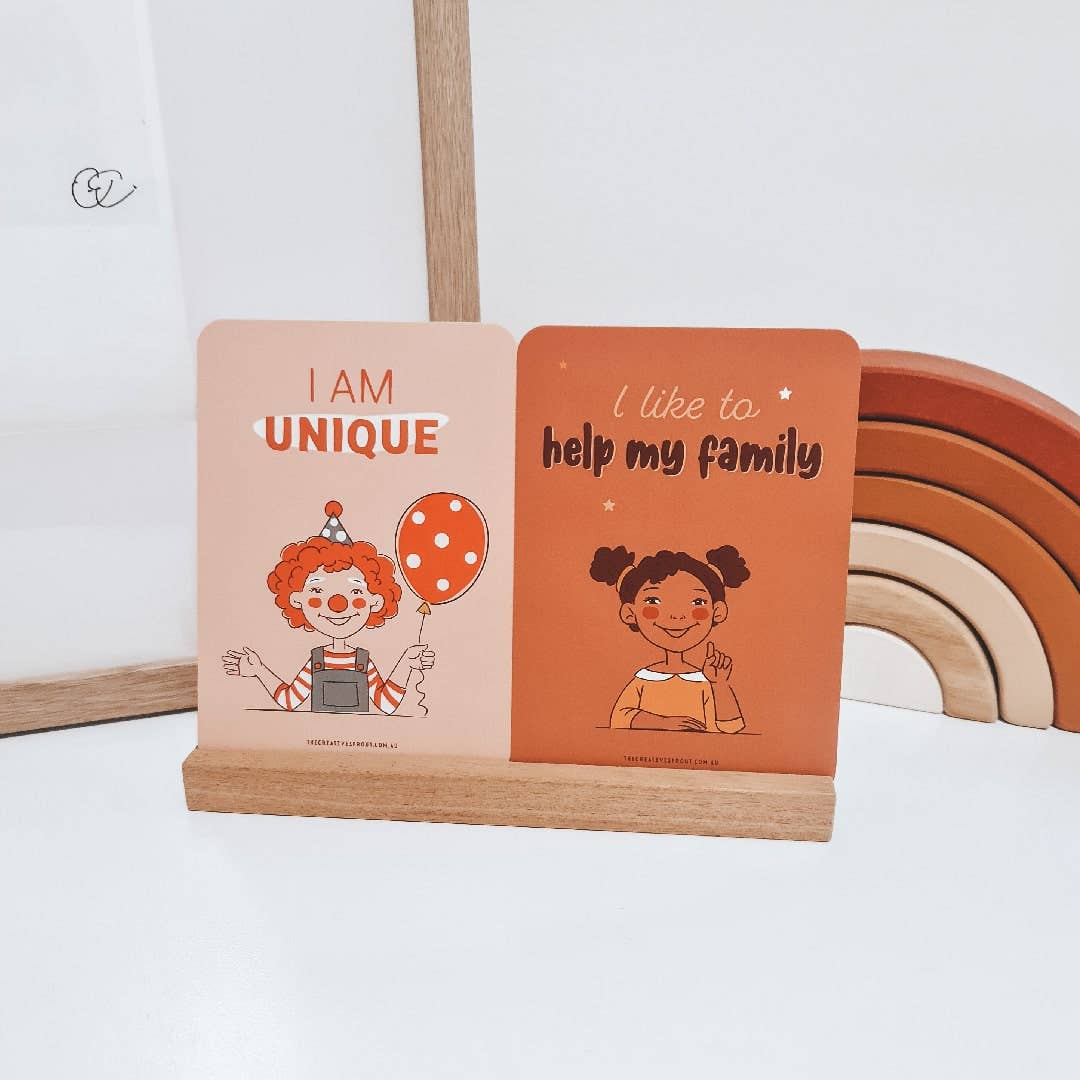 Two children's books with illustrations and text on a white background